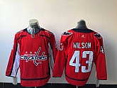 Washington Capitals 43 Tom Wilson Red Adidas Stitched Jersey,baseball caps,new era cap wholesale,wholesale hats